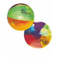 16" Frosted Metallic Beach Ball